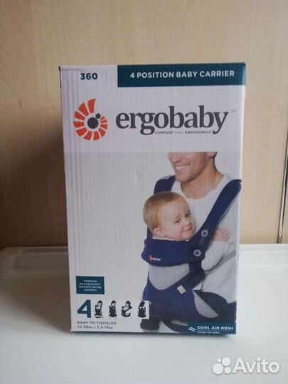 Эргорюкзак ergobaby 360 carrier