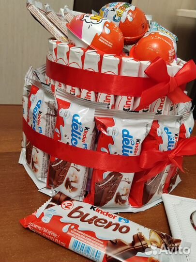 Торт из киндеров
