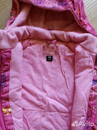 Демисезонный костюм 98 для девочки Seleo