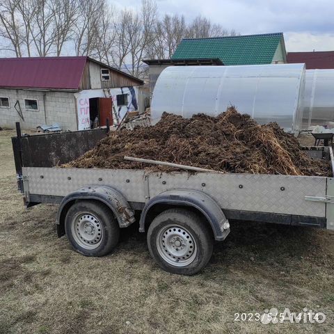 Коровий навоз, перегной, торф, чернозем