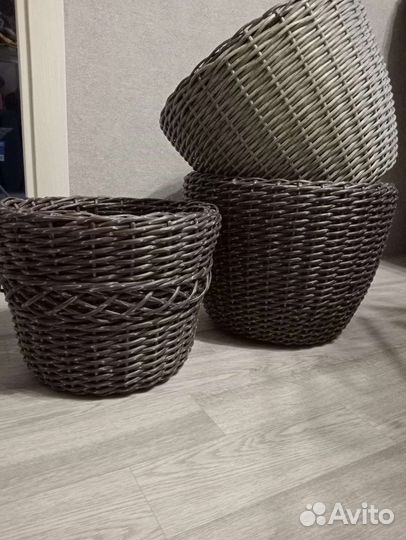 Корзина плетеная