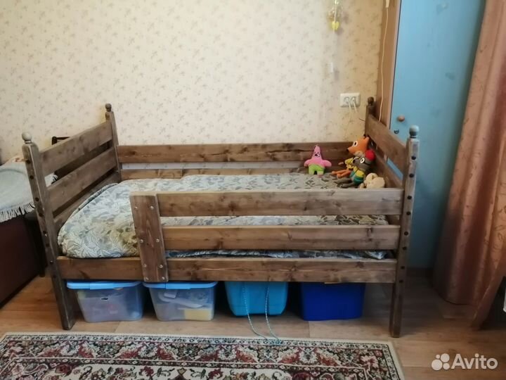Детская кровать от 3 лет с матрасом 160