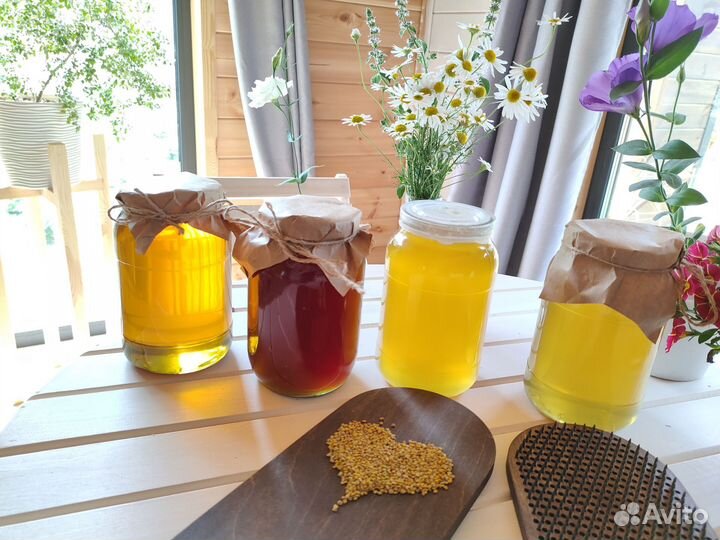 Мёд Алтайский пыльца прополис перга 2023 Мтщ