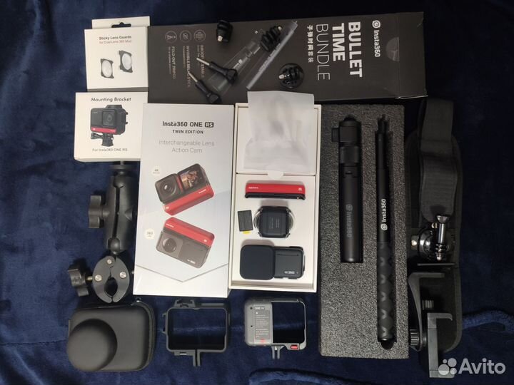Экшн-кaмeра Insta360 onе RS Twin Edition