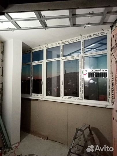 Rehau. Пластиковые окна, остекление лоджий
