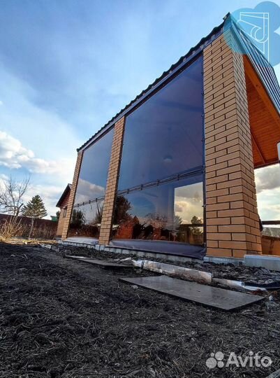 Мягкие окна для террас и беседок