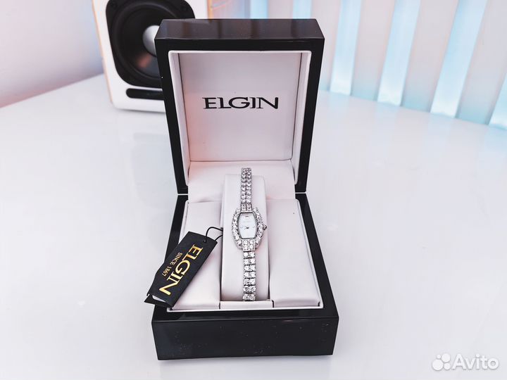 Часы Elgin с бриллиантами