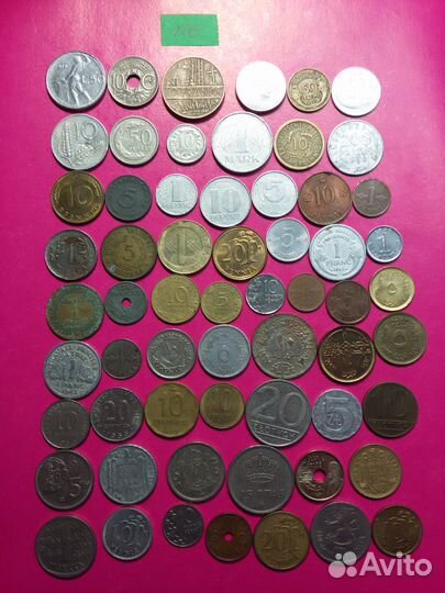 Монеты иностранные наборы № 114,115,116,117,118