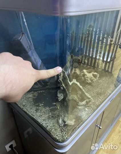 Аквариум под террариум, 500 л + тумба