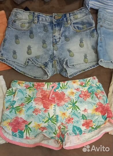 Вещи пакетом для девочки 140р Zara