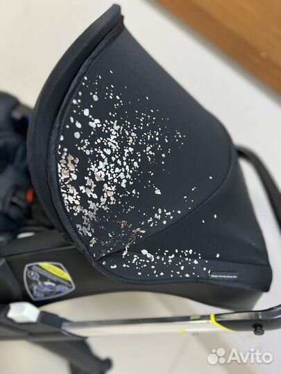 Новая коляска автолюлька 4в1 darex s800 серебр