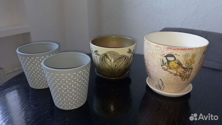 Керамические горшки