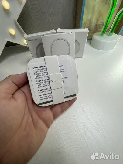 Apple MagSafe charger беспроводная зарядка iPhone