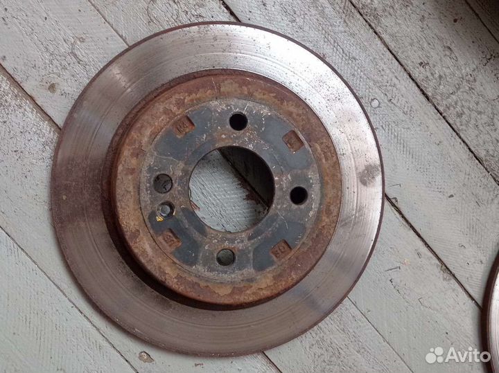 Тормозные диски задние Solaris Kia Rio 3