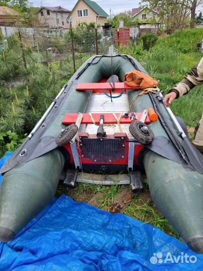 Резиновая лодка Suzumar с 4х тактным новым мотором