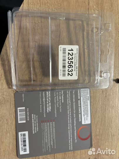 SSD m2 Radeon R5 120гб