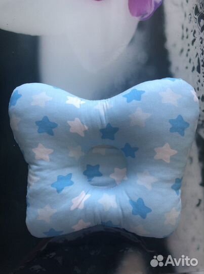 Подушка ортопедическая бабочка для малышей