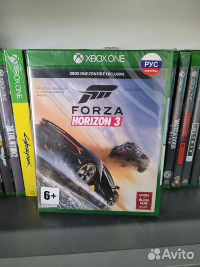 Forza Horizon 3 xbox one (рус.суб.) новый