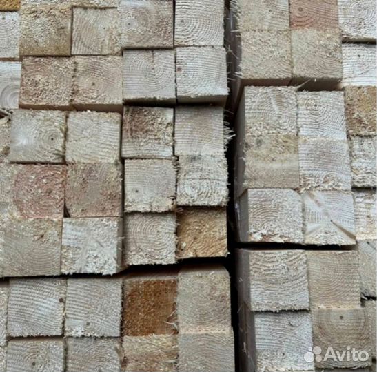 Брусок обрезной 40х50, 3м сорт 1 экспортный