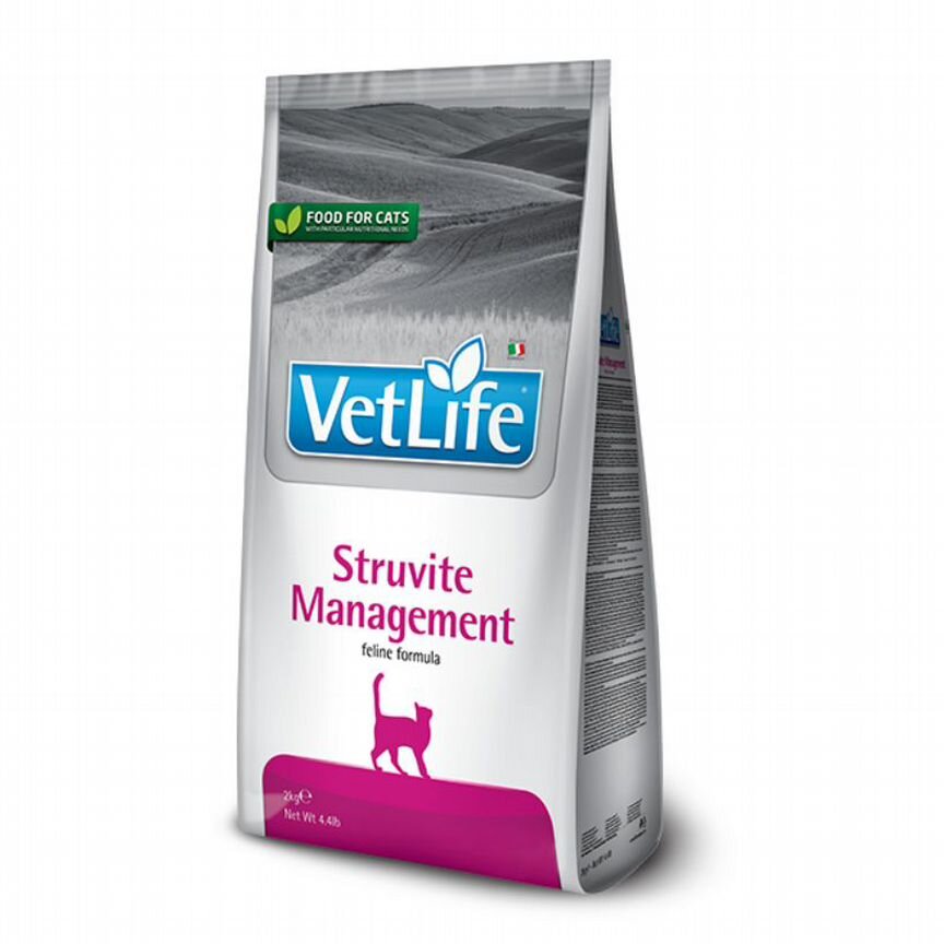 Корм для кошек Farmina VetLife Struvite Management