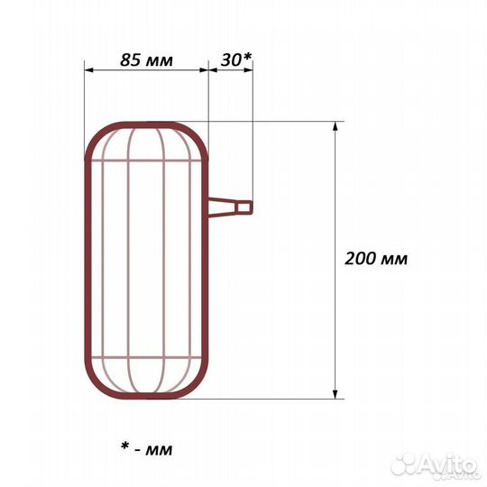 Пневмобаллоны в пружины авто HD 200*85