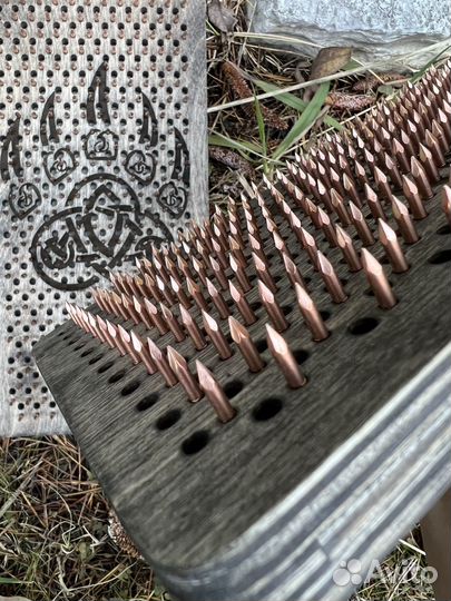 Садху медная с медными гвоздями медь