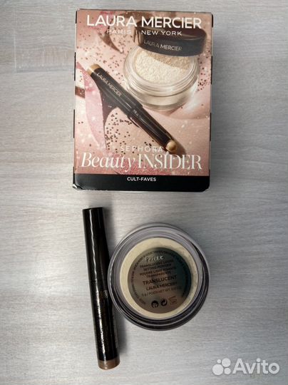 Laura mercier Набор пудра и тени