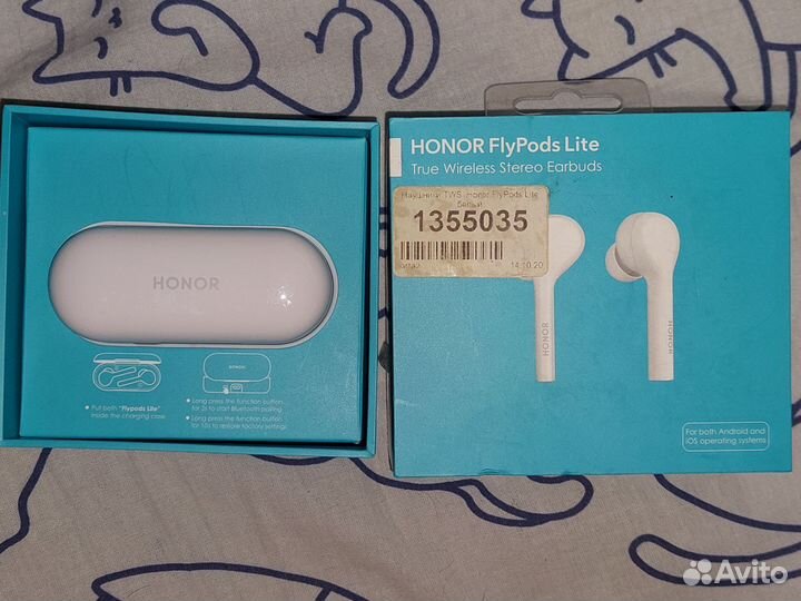 Беспроводные наушники/гарнитура honor FlyPods Lite