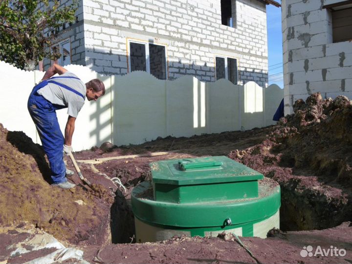 Септик эко Аквалос 8 на участок