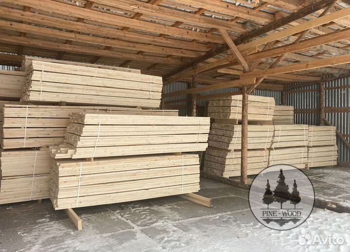 Доска строганная сосна 50х100