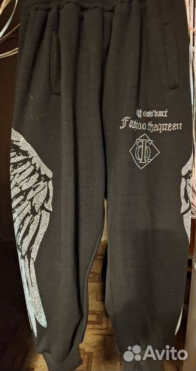 Брюки со стразами большого размера Турция.62-64