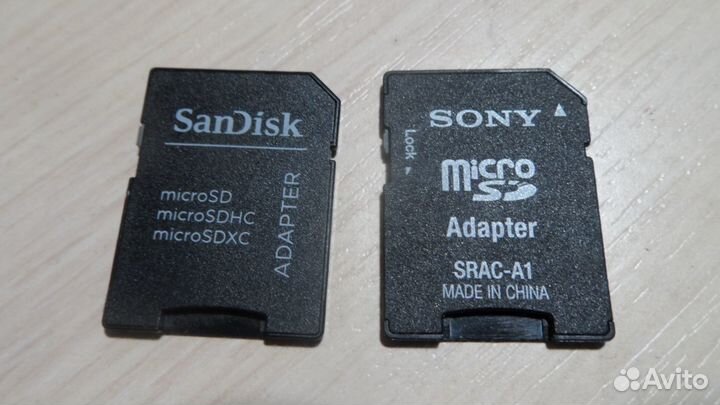 Адаптеры с micro SD на SD