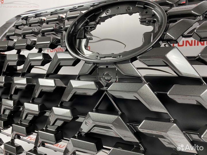 Решетка радиатора Lexus GX460 Стиль 2020 Под камер