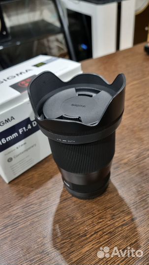 Sigma 16mm f1.4 sony e