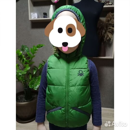 Жилет теплый Benetton