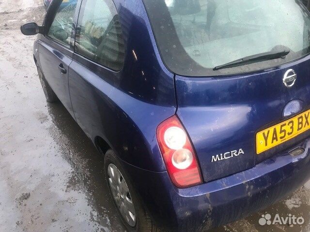 Разбор на запчасти Nissan Micra K12E