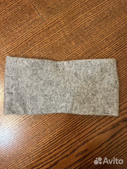 Шерстяная повязка на голову женская