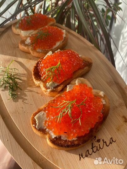 Красная икра горбуша