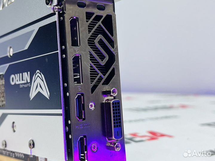 Видеокарта Sapphire Radeon RX 580 OC Nitro+ 8GB