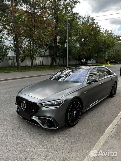 Mercedes-Benz S-класс AMG 4.0 AT, 2023, 20 км