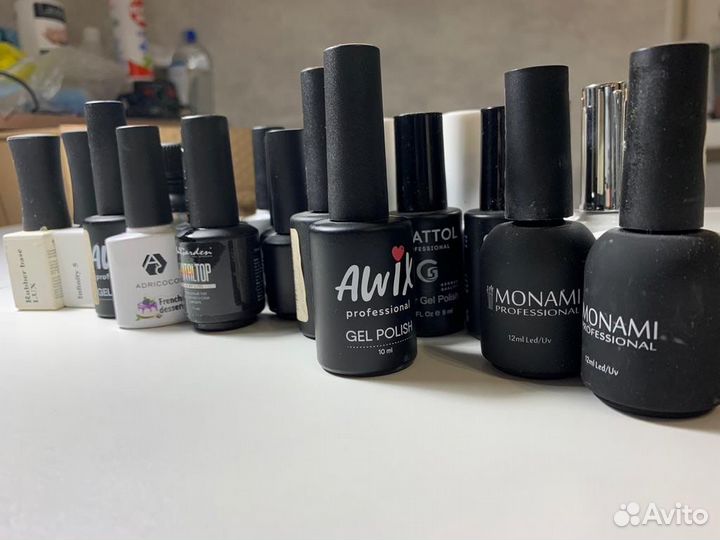 Набор гель лаков бу