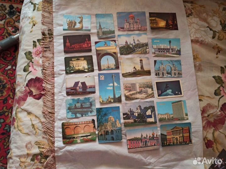 Календарики 80-90х годов