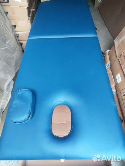 Массажный стол складной кушетка Optima SLR-7 синий