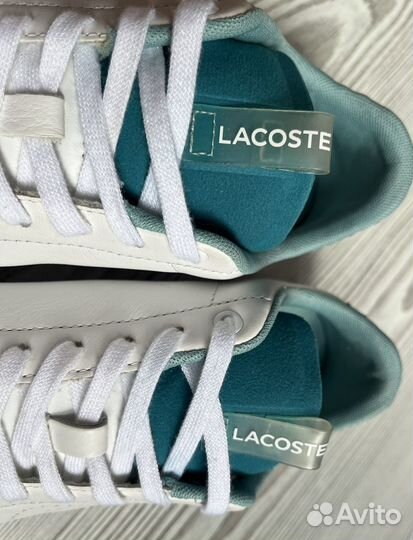 Белые кеды Lacoste 37 оригинал