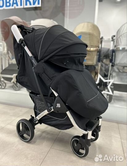 Коляска прогулочная Baballo Future 2024 (black)