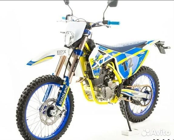 Мотоцикл motoland Кросс XT250 ST 21/18 с птс