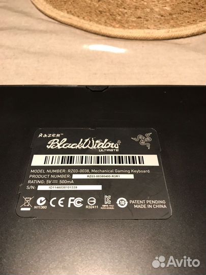 Игровая механическая клавиатура Razer