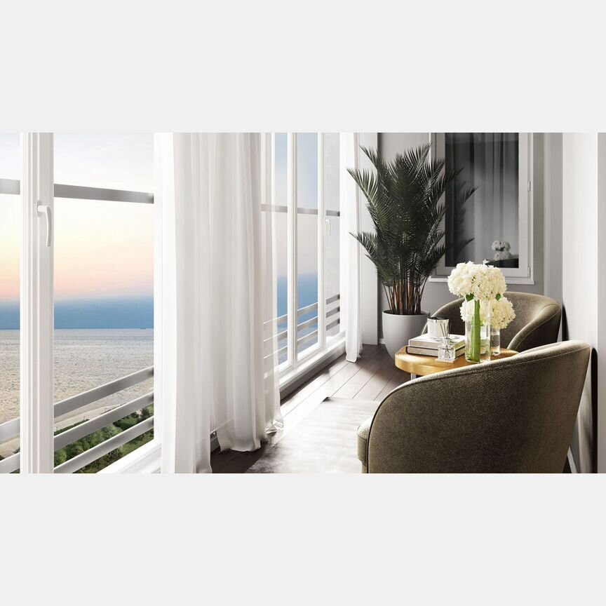 2-к. квартира, 65,8 м², 17/17 эт.