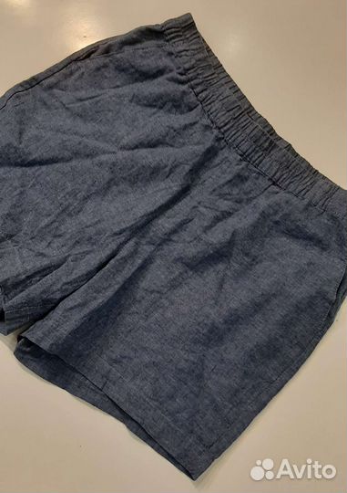 Dunnes Stores, новые шорты лён коттон, L, 50-52