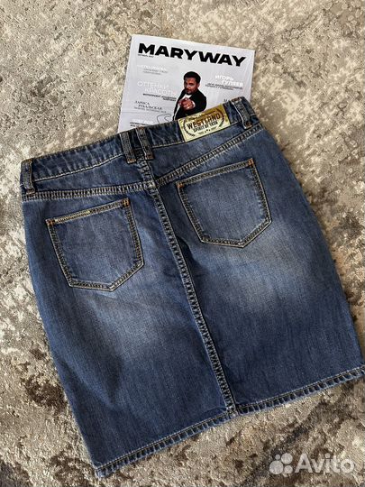 Женская джинсовая юбка 42 44